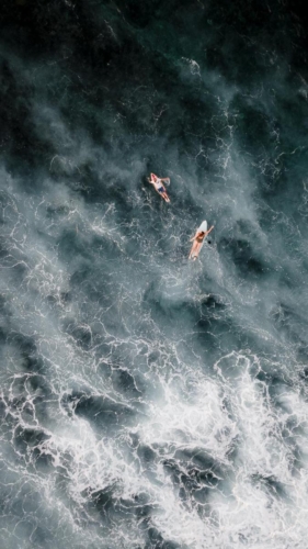 Surfers of Bali Nusa Lembongan