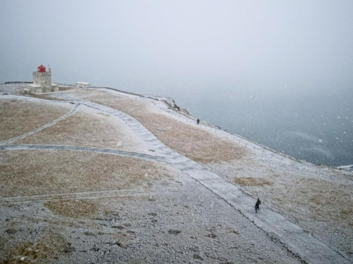 Dyrholaey Lighthouse in Iceland