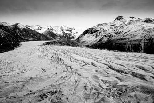 Svinafellsjokull Glacier in Iceland