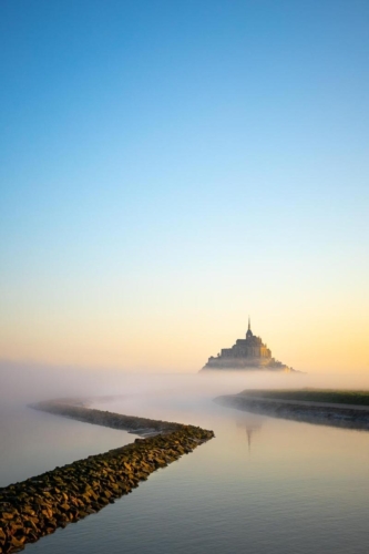 Sunrise at Mont-St-Michel