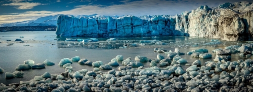 Breiðamerkurjökull Glacier Panorama
