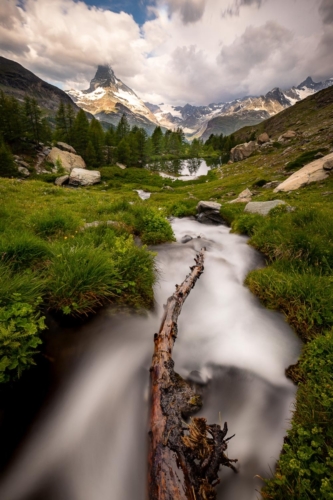 Grindjisee and the Matterhorn
