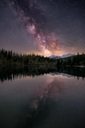 Milky Way over Crestasee