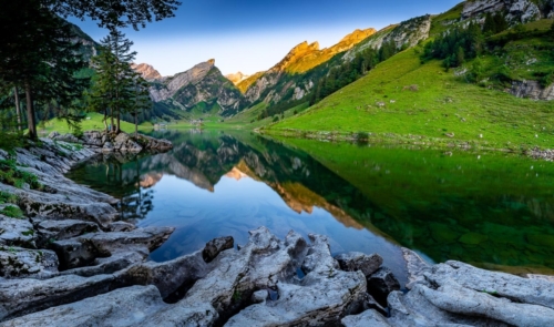 Seealpsee Sunrise Panorama