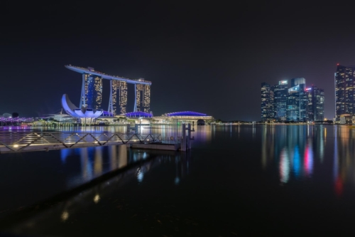 Singapore Bay by Night