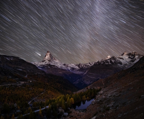 Star Trails at Grindjisee