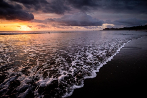 Sunset over Playa Nosara
