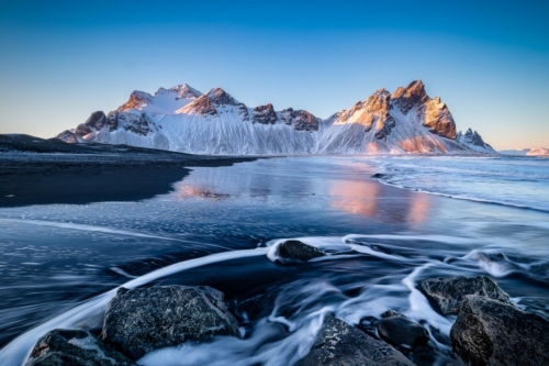 Vestrahorn at Sunset