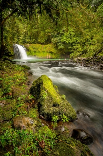 Waterfall at Poza Azul